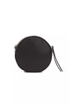 Pompei Donatella Black Leather Women Crossbody Bag