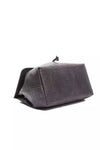 Pompei Donatella Gray Leather Women Handbag