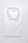 Robert Friedman White Cotton Men Shirt