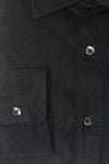 Robert Friedman Black Cotton Men Shirt