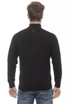 Billionaire Italian Couture Black Cashmere Men Sweater