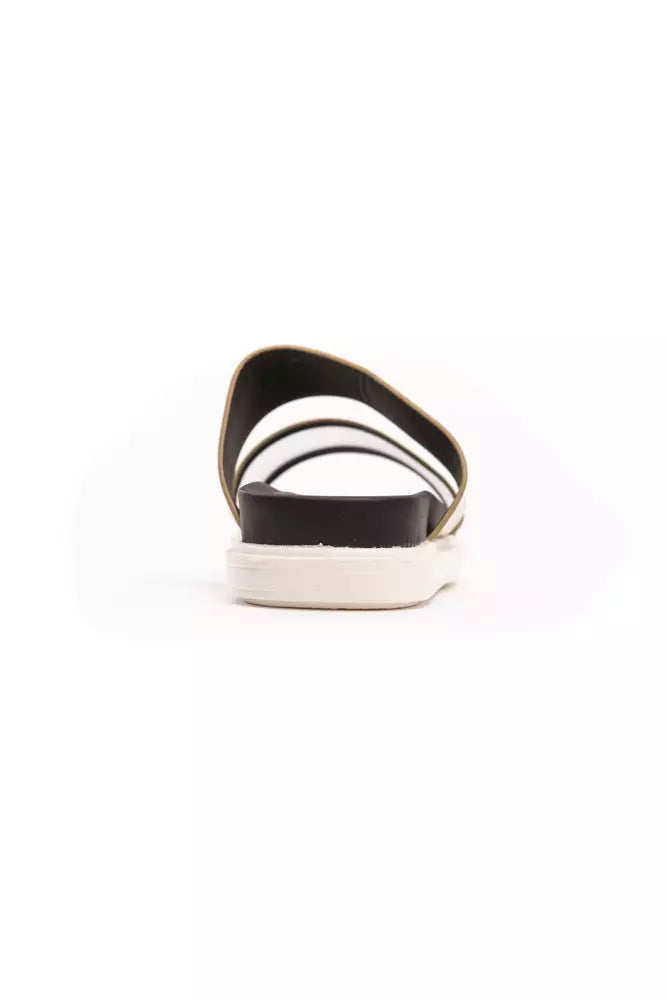 Péché Originel Gold Polyethylene Women Sandal - ACCEXO