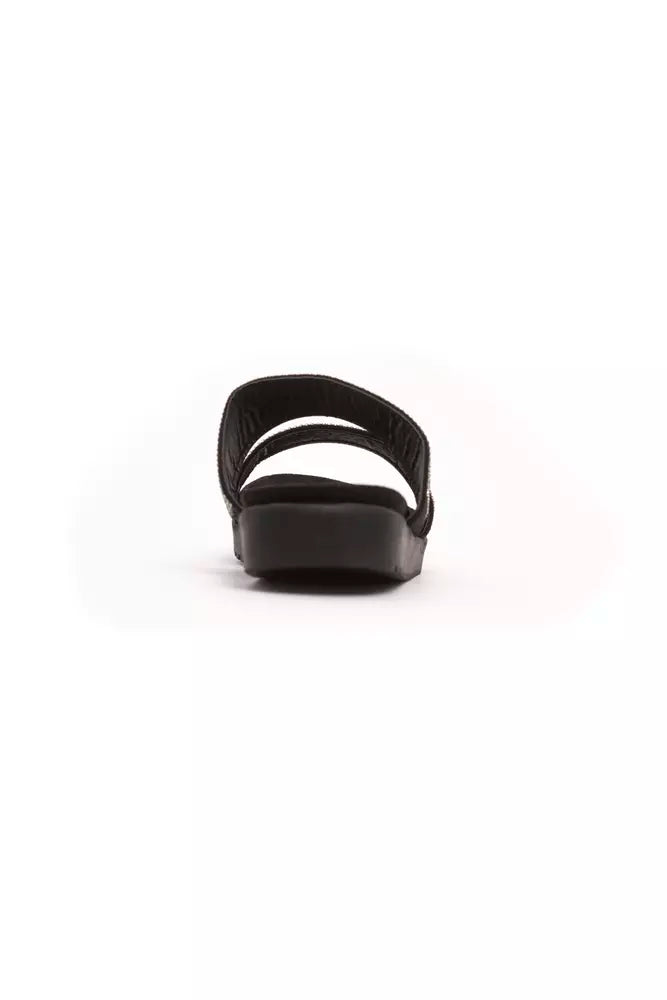 Péché Originel Silver Textile Women Sandal - ACCEXO