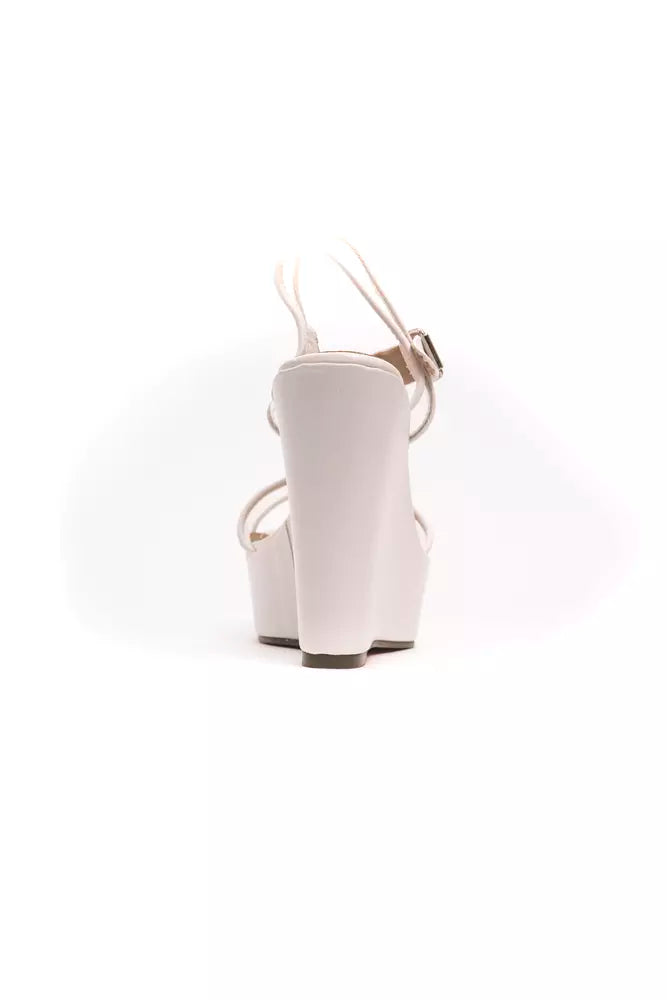 Péché Originel White Polyethylene Women Sandal - ACCEXO