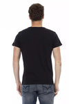 Trussardi Action Black Cotton Men T-Shirt