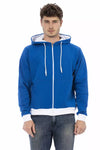 Baldinini Trend Blue Wool Men Sweater