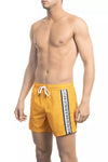 Bikkembergs Orange Polyamide Men Swim Short