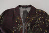 Dolce & Gabbana Elegant Silk Satin Men's Pajama Style Shirt