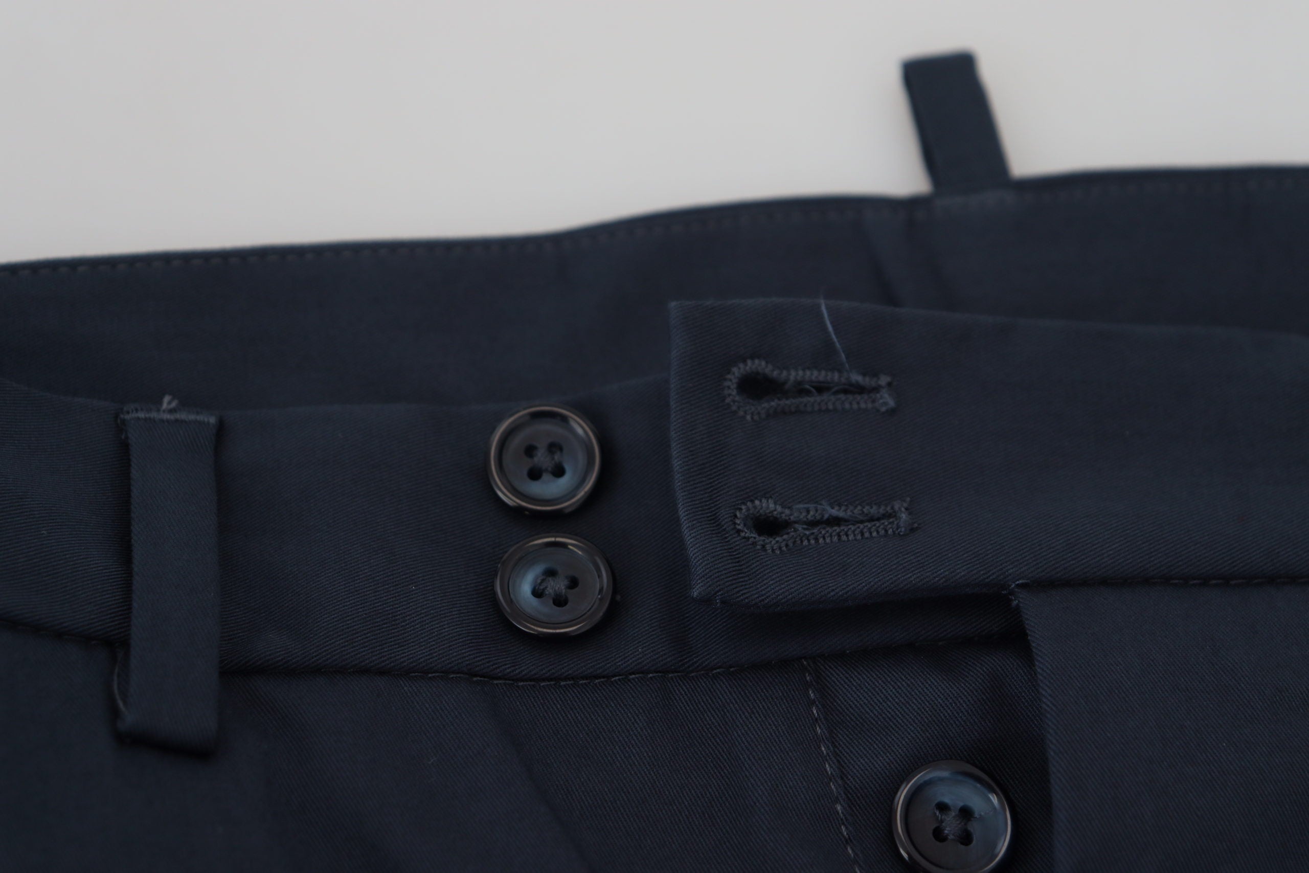 Dolce & Gabbana Elegant Blue Cotton Blend Shorts - ACCEXO
