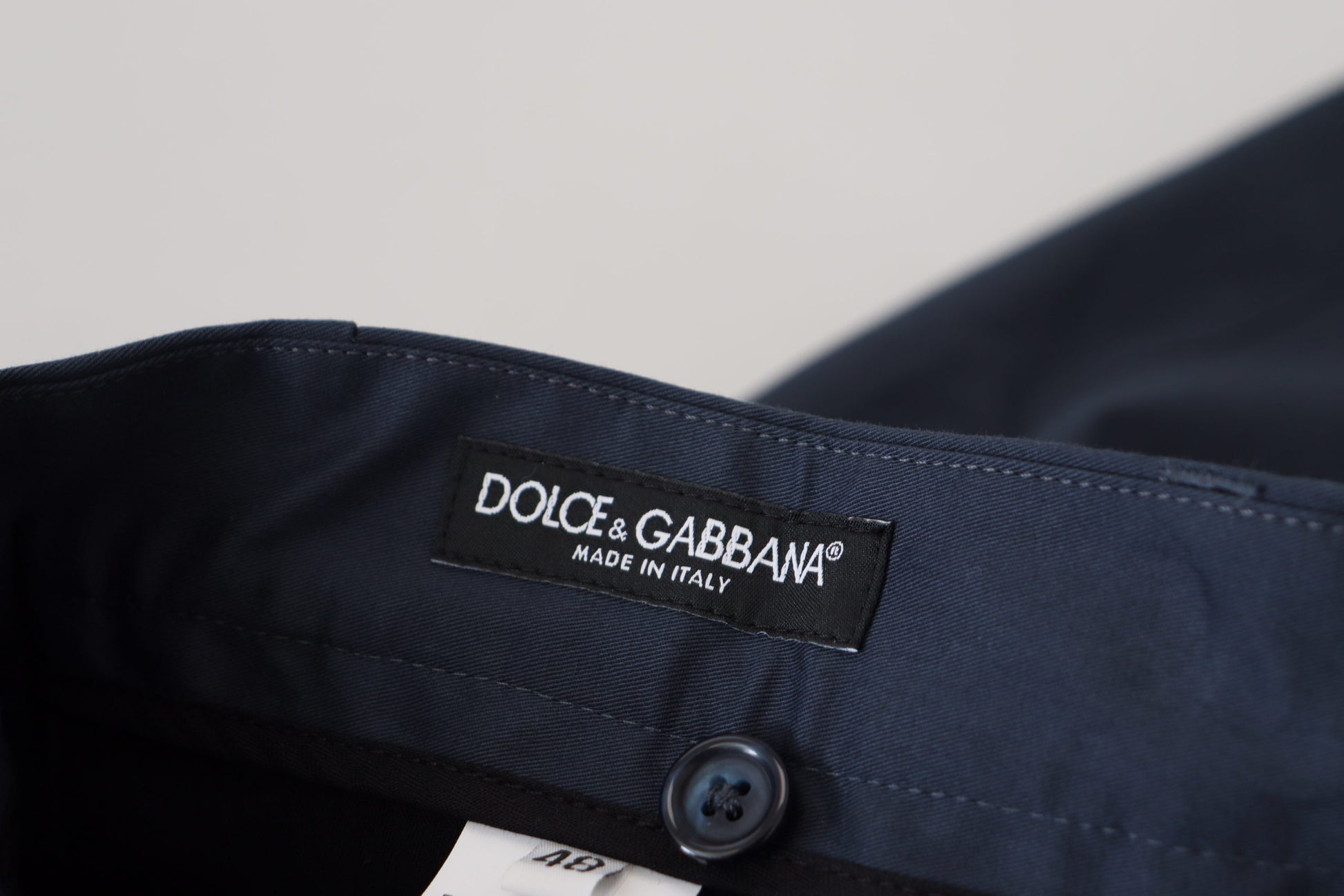 Dolce & Gabbana Elegant Blue Cotton Blend Shorts - ACCEXO