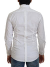 Dolce & Gabbana Dazzling White Slim Fit Dress Shirt