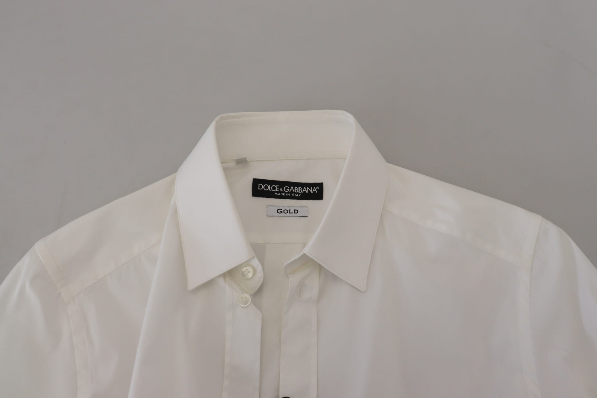 Dolce & Gabbana Dazzling White Slim Fit Dress Shirt - ACCEXO