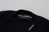 Dolce & Gabbana Elegant Black Virgin Wool Pullover Sweater