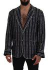 Dolce & Gabbana Elegant Silk Pajama Top Lounge Jacket