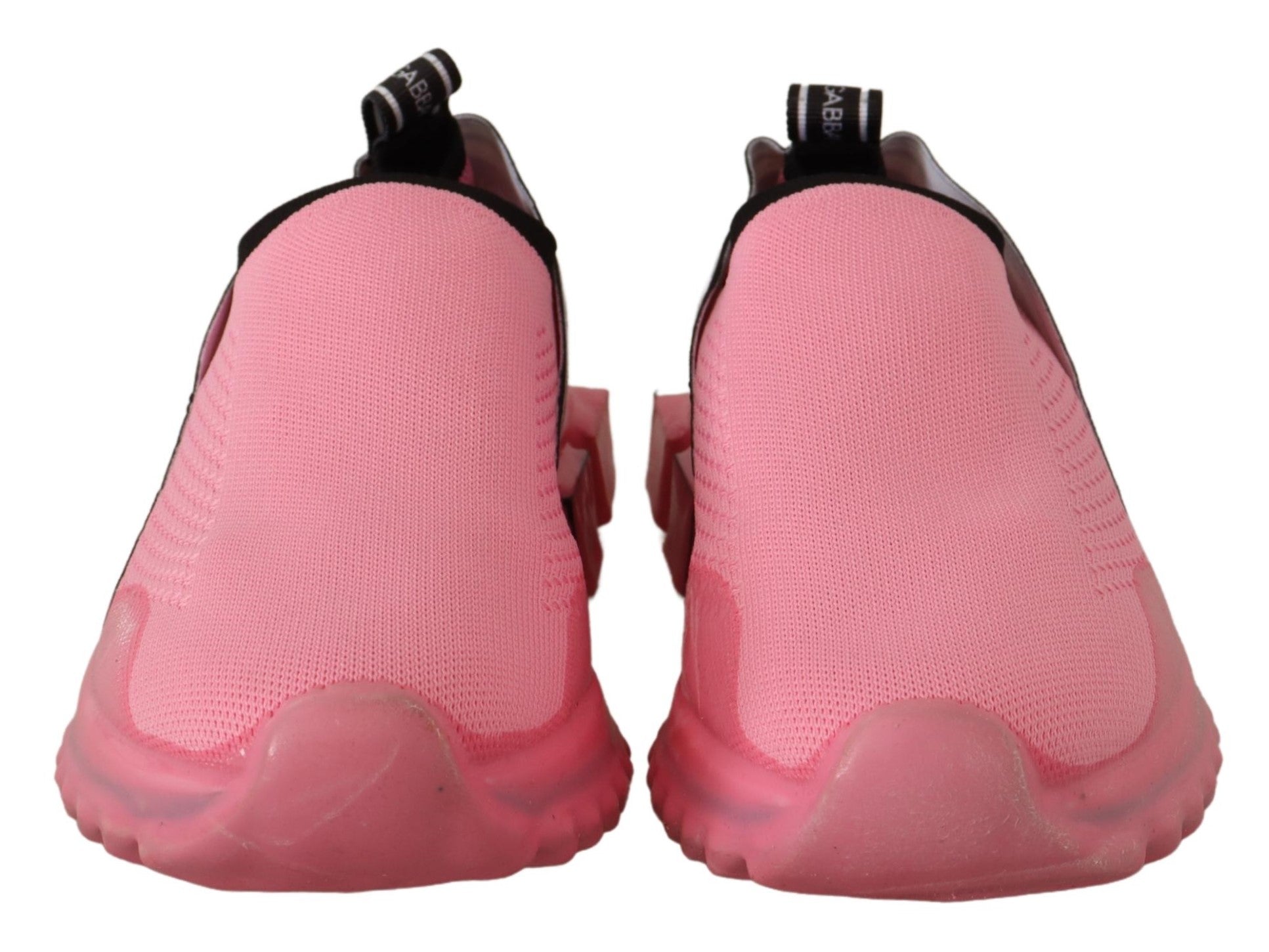 Dolce & Gabbana Chic Pink Sorrento Slip-On Sneakers - ACCEXO
