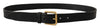 Dolce & Gabbana Elegant Leather Belt with Metal Buckle