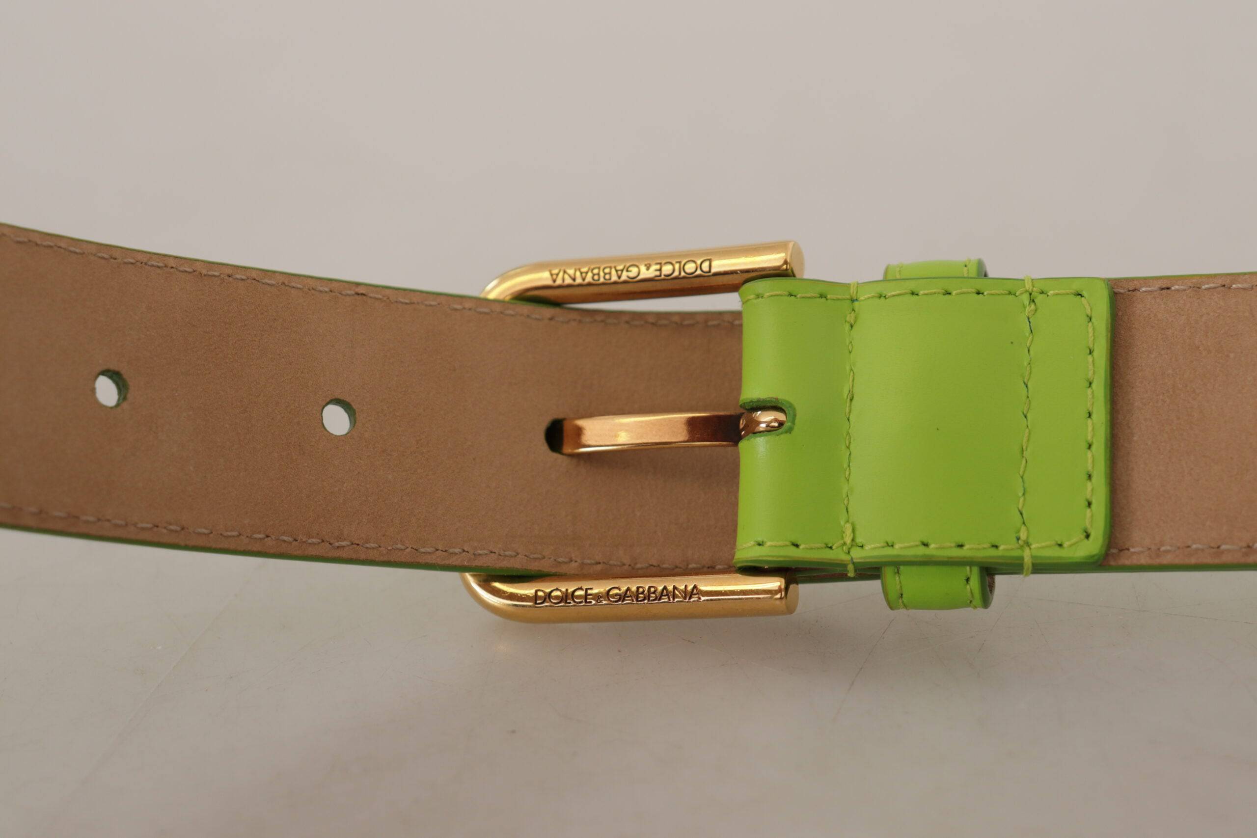 Dolce & Gabbana Elegant Leather Belt with Mini Bag Accessory - ACCEXO