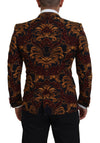 Dolce & Gabbana Elegant Multicolor Wool Blend Blazer