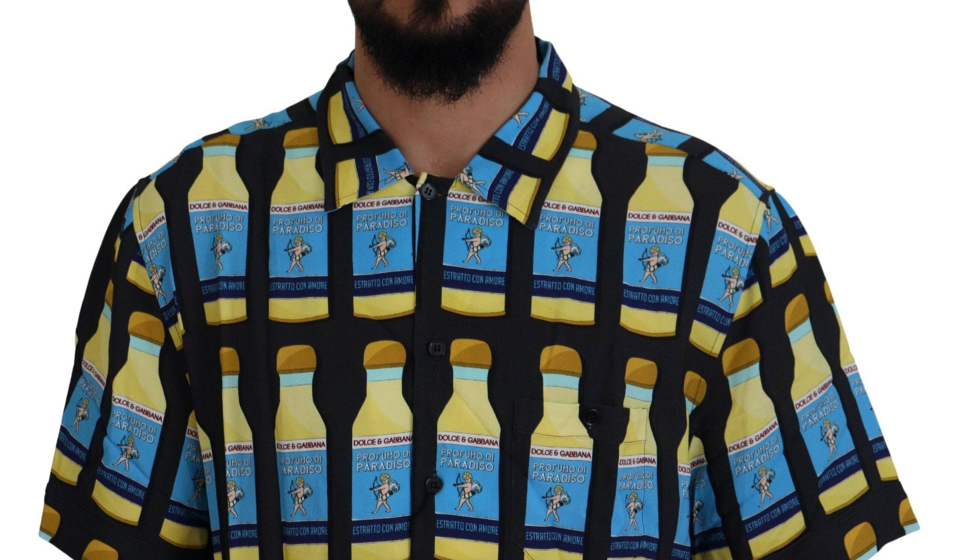 Dolce & Gabbana Elegant Multi Print Casual Shirt - ACCEXO