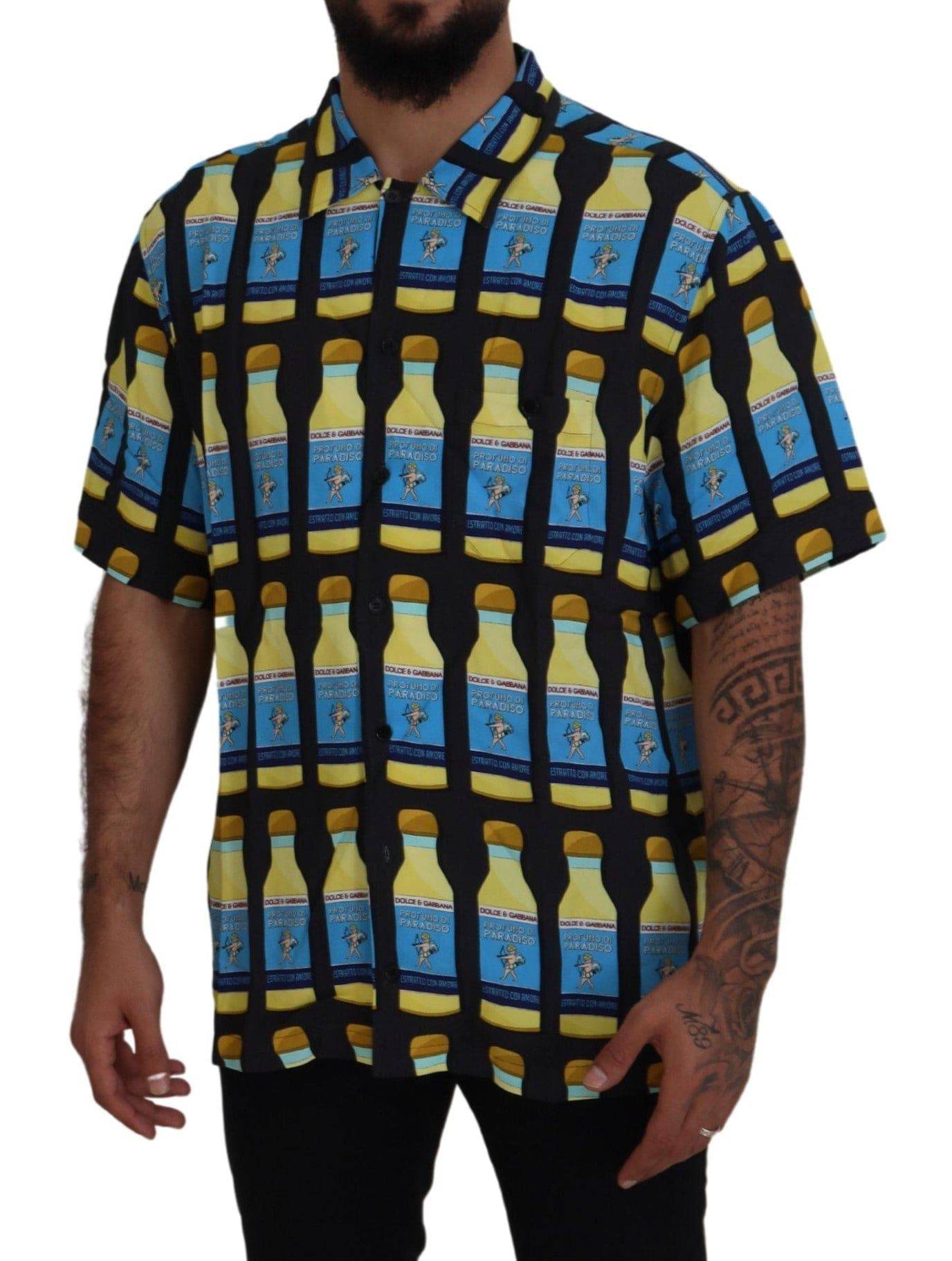 Dolce & Gabbana Elegant Multi Print Casual Shirt - ACCEXO