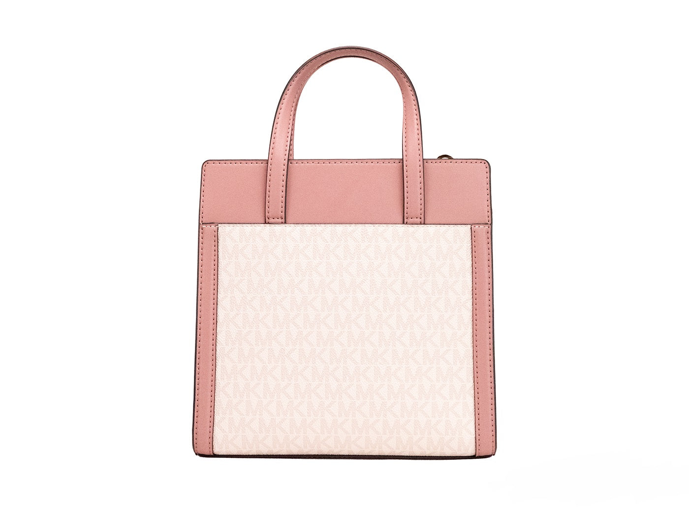 Michael Kors Cece Small Pink PVC North South Flap Tote Crossbody Bag Purse - ACCEXO