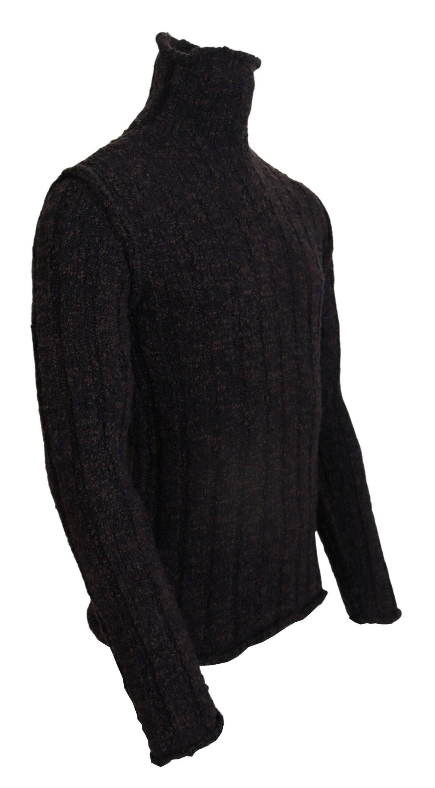 Dolce & Gabbana Elegant Turtleneck Wool-Blend Sweater - ACCEXO