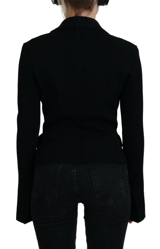 Dolce & Gabbana Elegant Black Long Sleeve Jacket