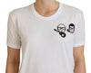 Dolce & Gabbana Elegant White Crewneck Cotton T-Shirt