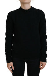 Dolce & Gabbana Elegant Virgin Wool Pullover Sweater - ACCEXO