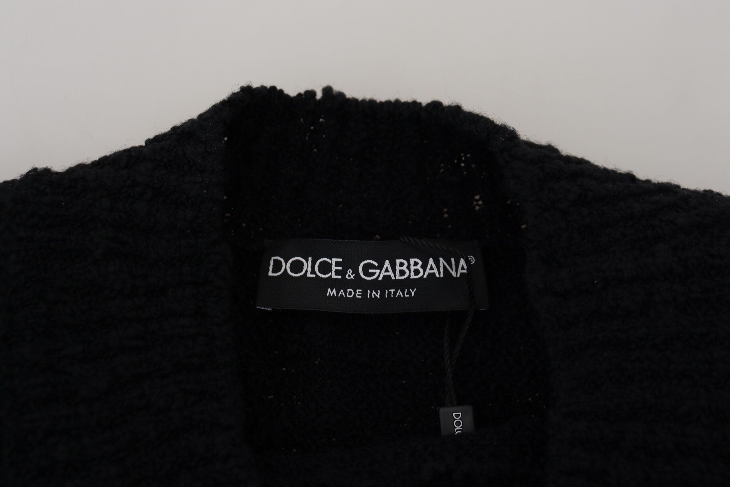 Dolce & Gabbana Elegant Virgin Wool Pullover Sweater - ACCEXO