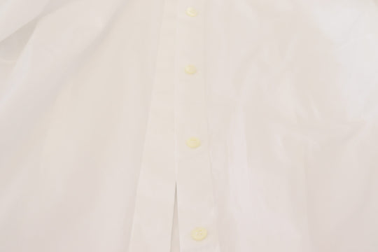 Dolce & Gabbana Elegant White Cotton Button-Up Top