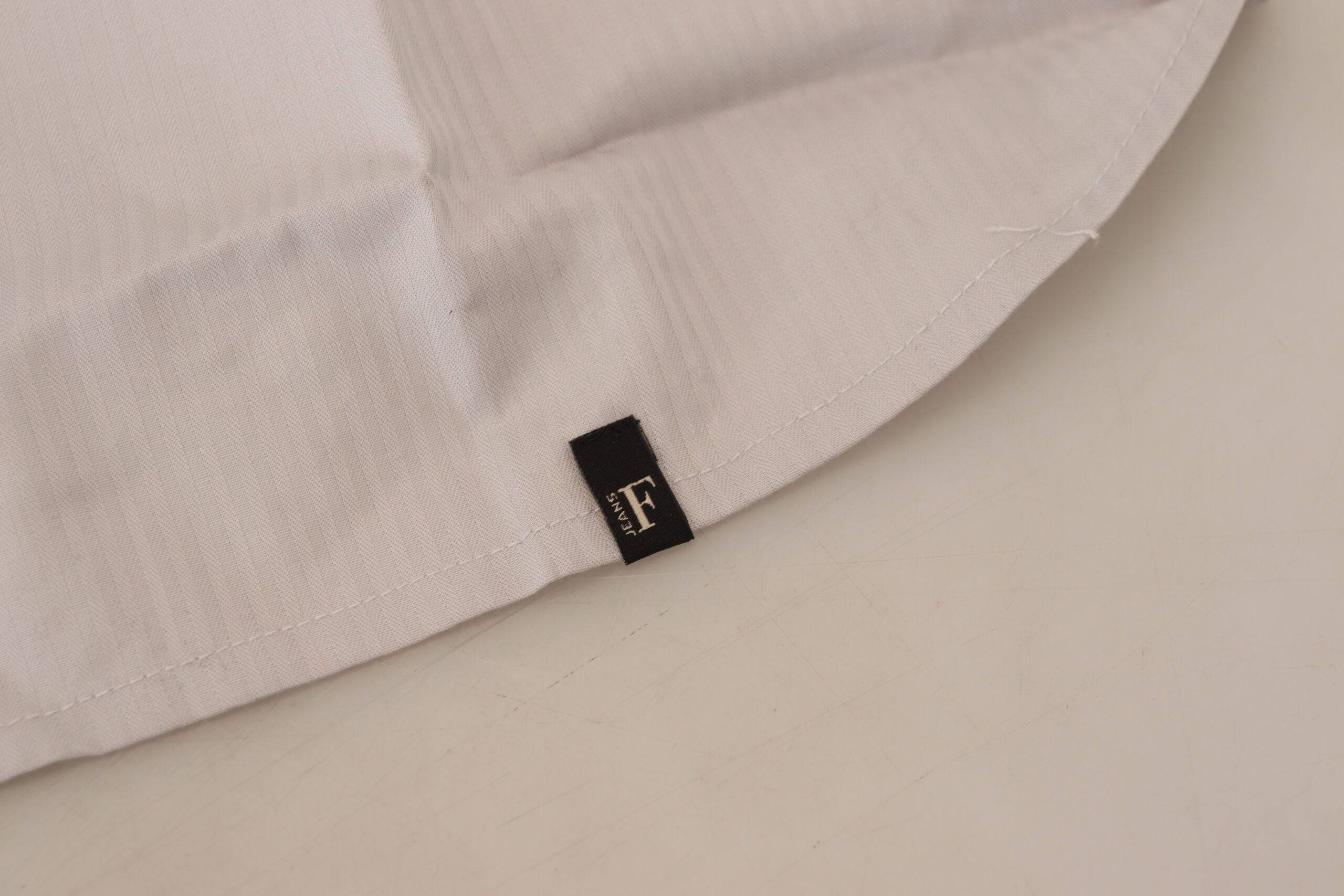 Ferre Elegant Sleeveless Cotton Polo Top - IT40|S
