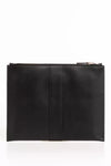 Trussardi Black Leather Men Wallet