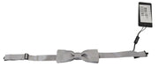 Dolce & Gabbana Elegant Gray Silk Bow Tie - ACCEXO