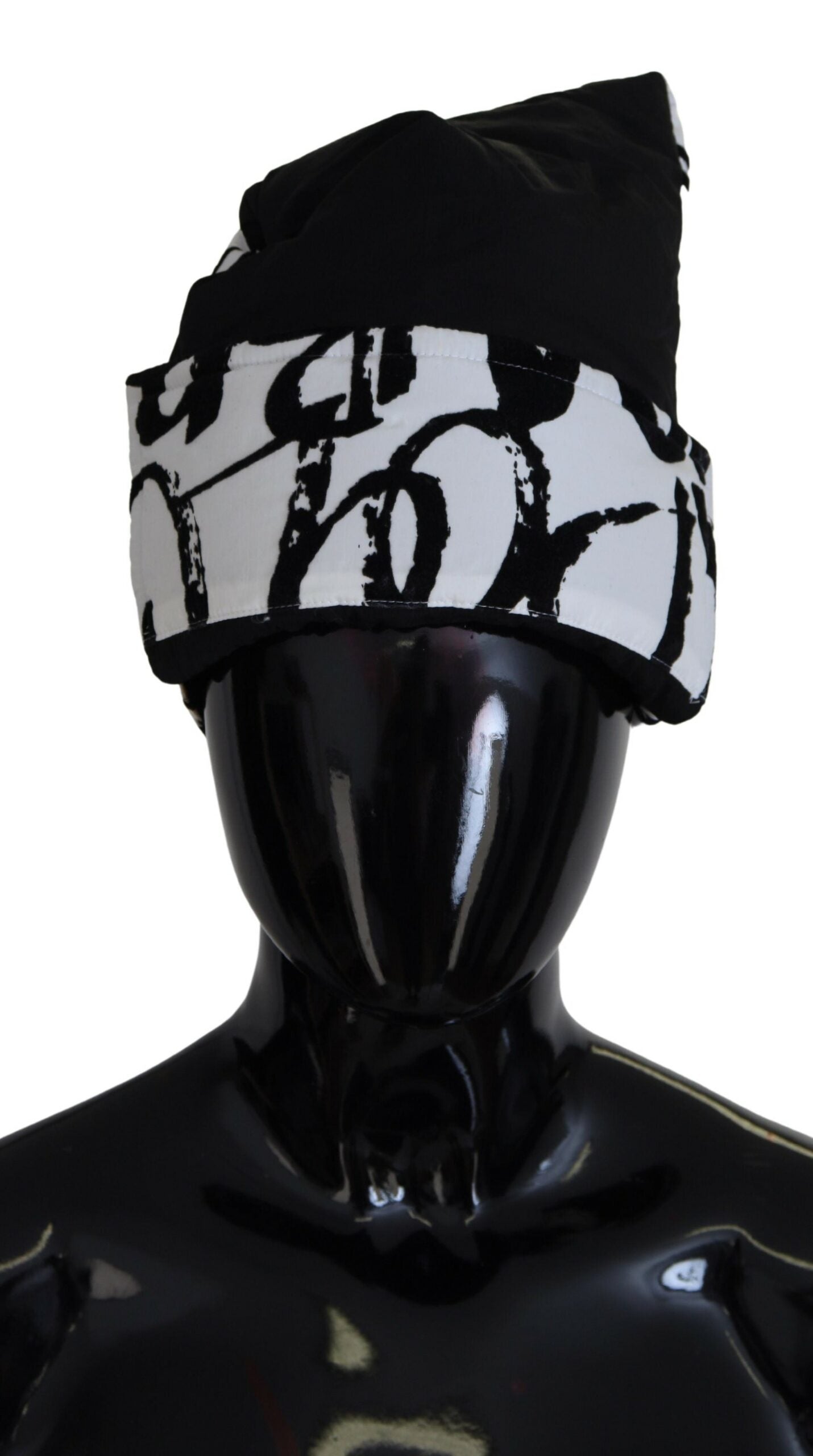 Dolce & Gabbana Elegant Monochrome Knit Beanie Hat - ACCEXO