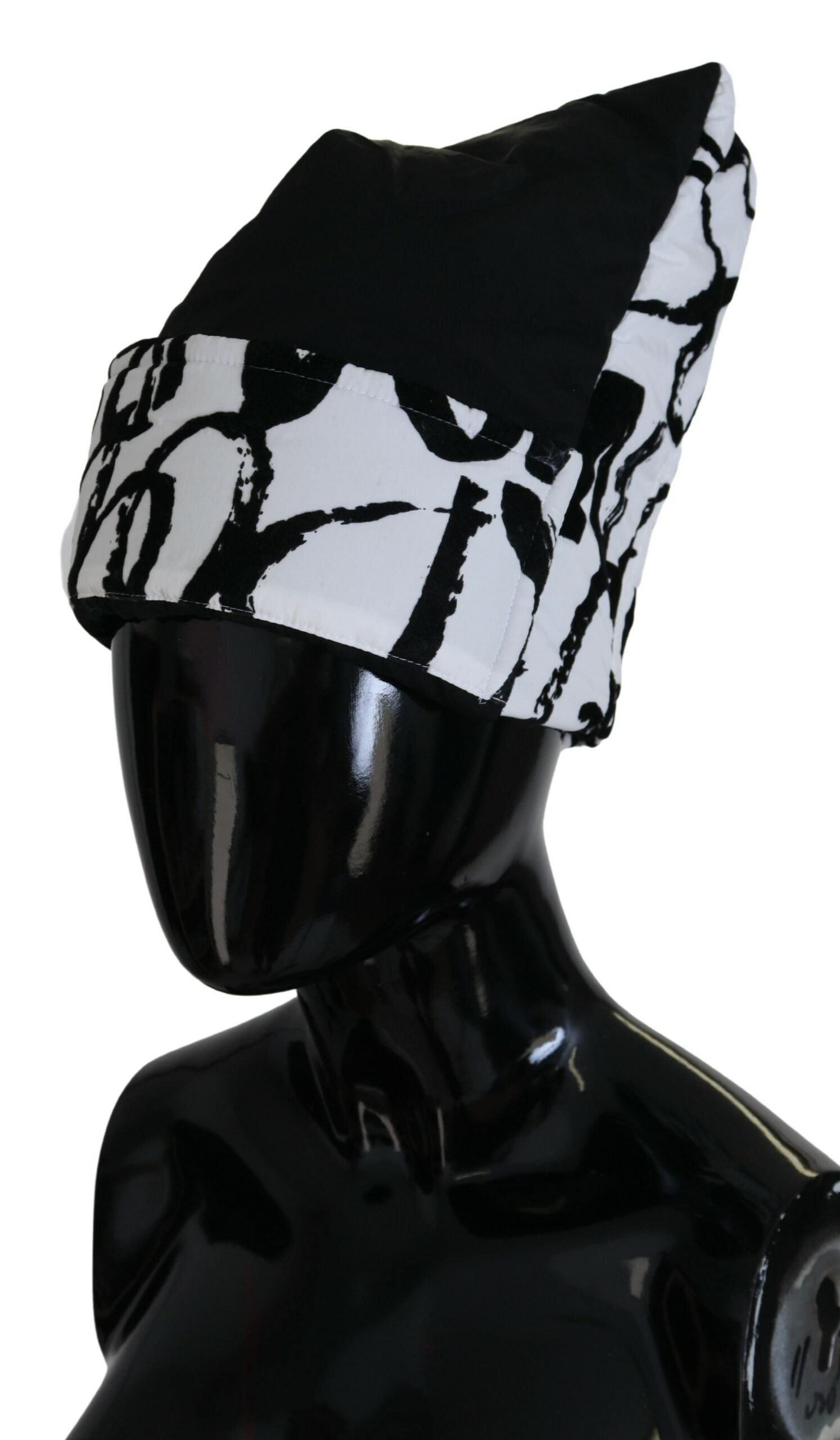 Dolce & Gabbana Elegant Monochrome Knit Beanie Hat - ACCEXO