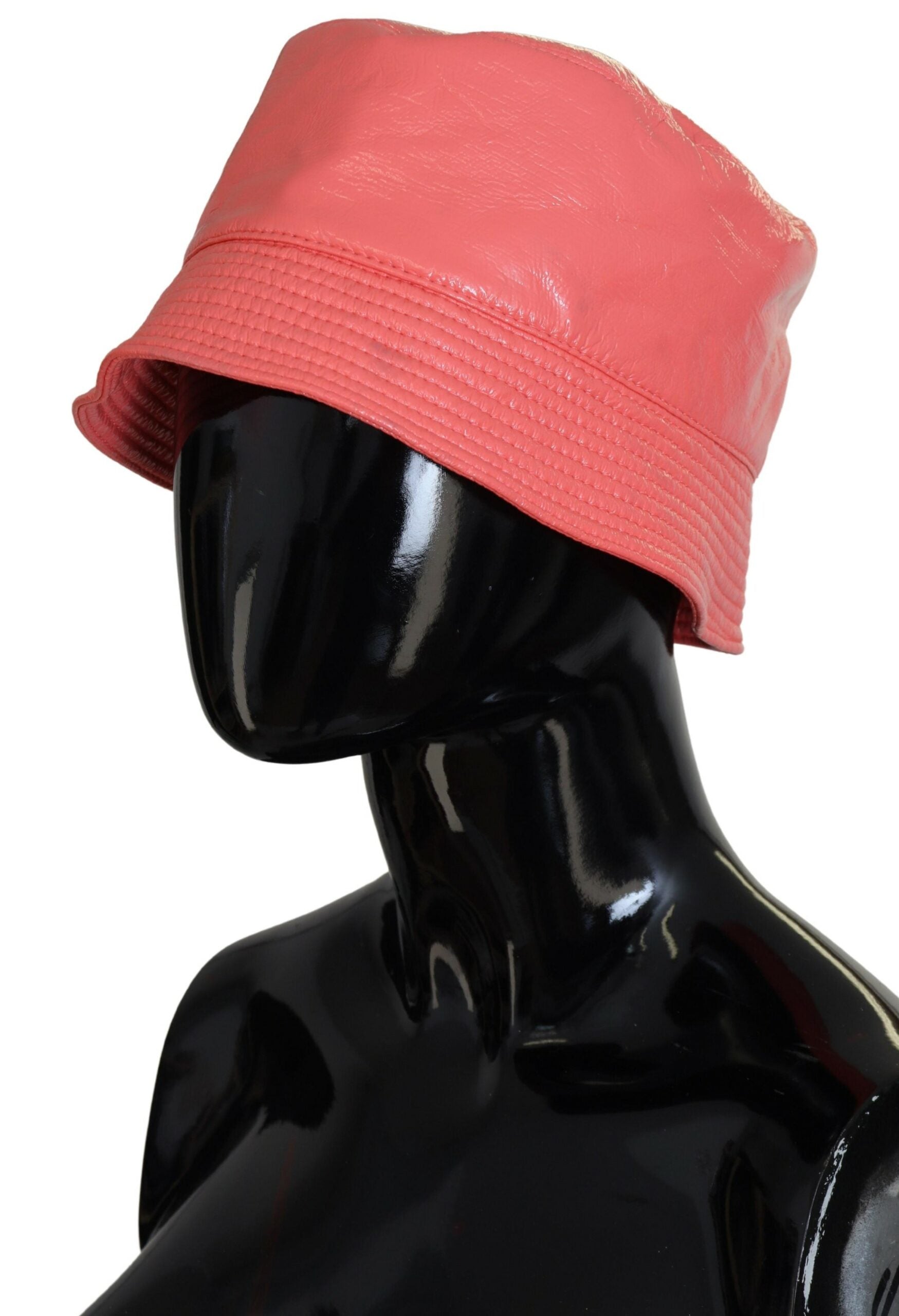 Dolce & Gabbana Elegant Peach Bucket Hat - Summer Chic Essential - ACCEXO