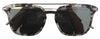 Dolce & Gabbana Stunning Grey Acetate Sunglasses