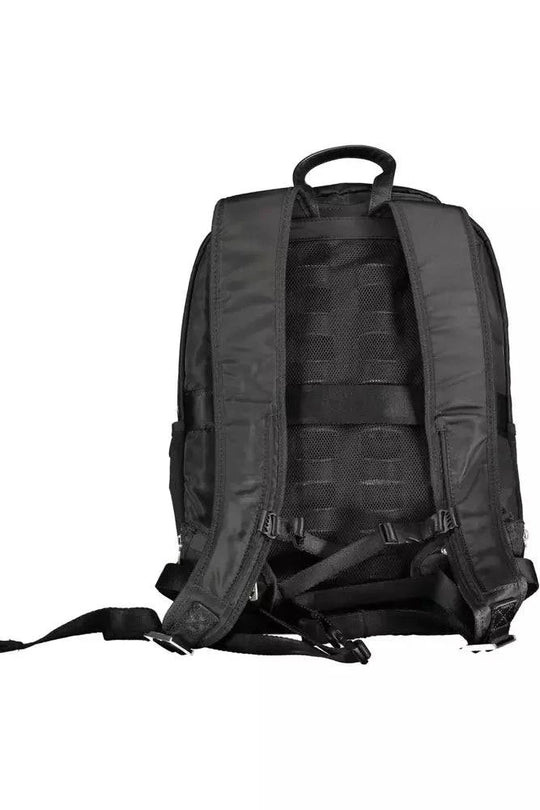 Guess Jeans Black Polyamide Men Backpack - ACCEXO