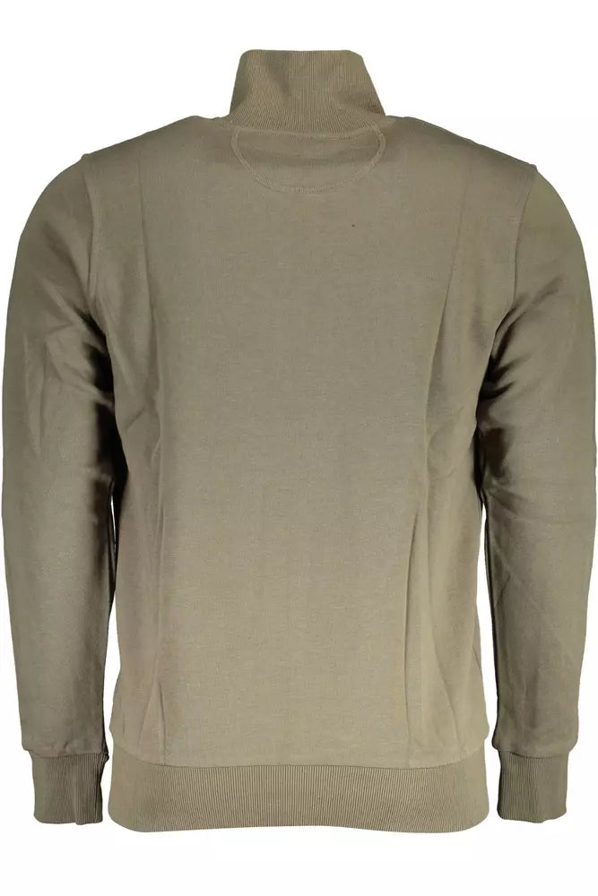 La Martina Green Cotton Men Sweater - ACCEXO