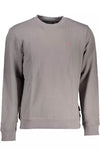 Napapijri Chic Gray Crew Neck Logo Sweatshirt