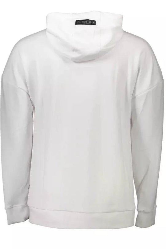 Plein Sport White Cotton Men Sweater - XL