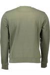 U.S. POLO ASSN. Chic Green Cotton Crew Neck Sweater