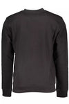 Tommy Hilfiger Sleek Crew-Neck Cotton Sweatshirt in Black