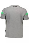 Plein Sport Gray Cotton Men T-Shirt