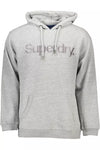 Superdry Chic Gray Hooded Long-Sleeve Sweatshirt