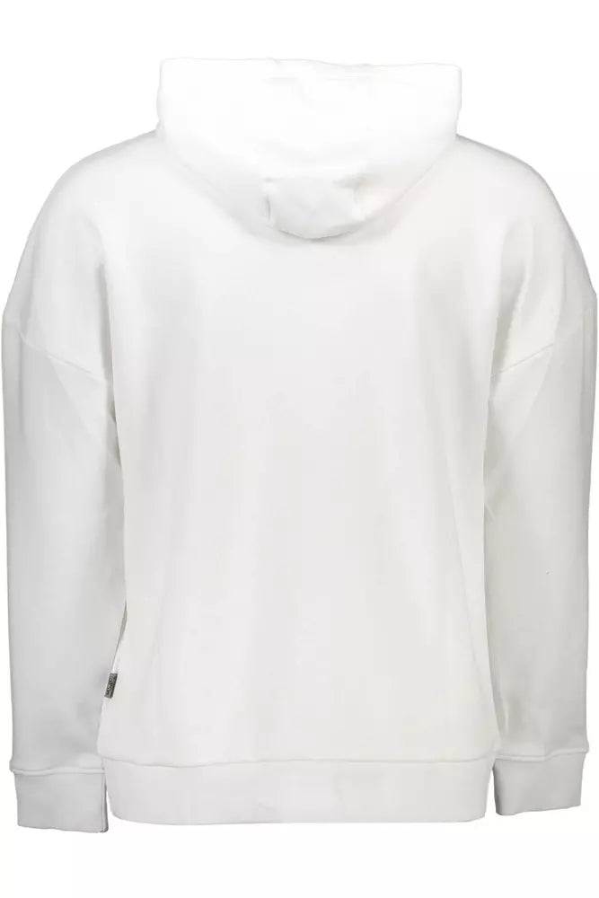 Plein Sport White Cotton Men Sweater