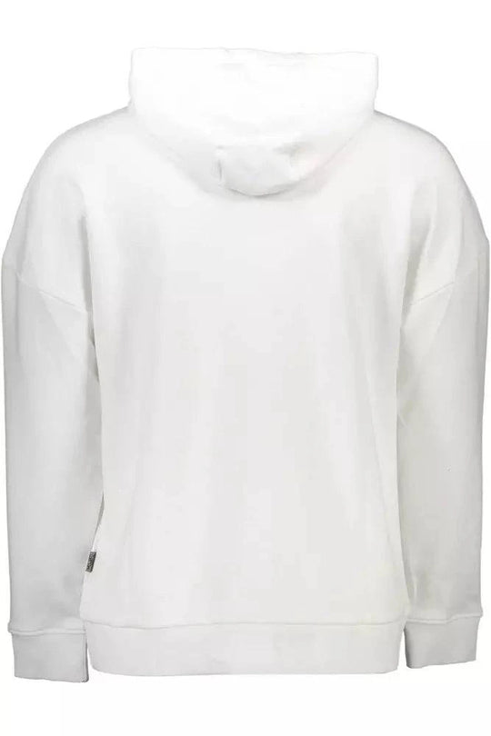 Plein Sport White Cotton Men Sweater