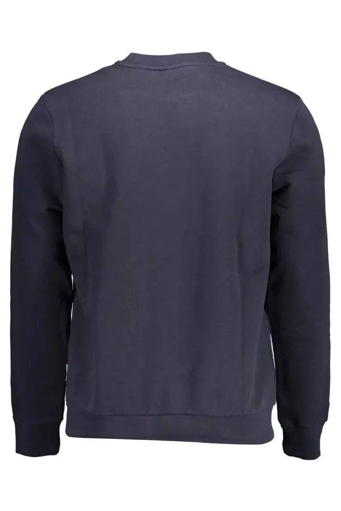 Napapijri Blue Cotton Men Sweater - XXL