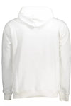 North Sails Sleek White Cotton Hooded Sweatshirt